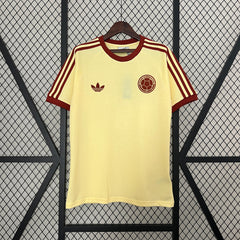 CAMISETA COLOMBIA BEIGE RETRO