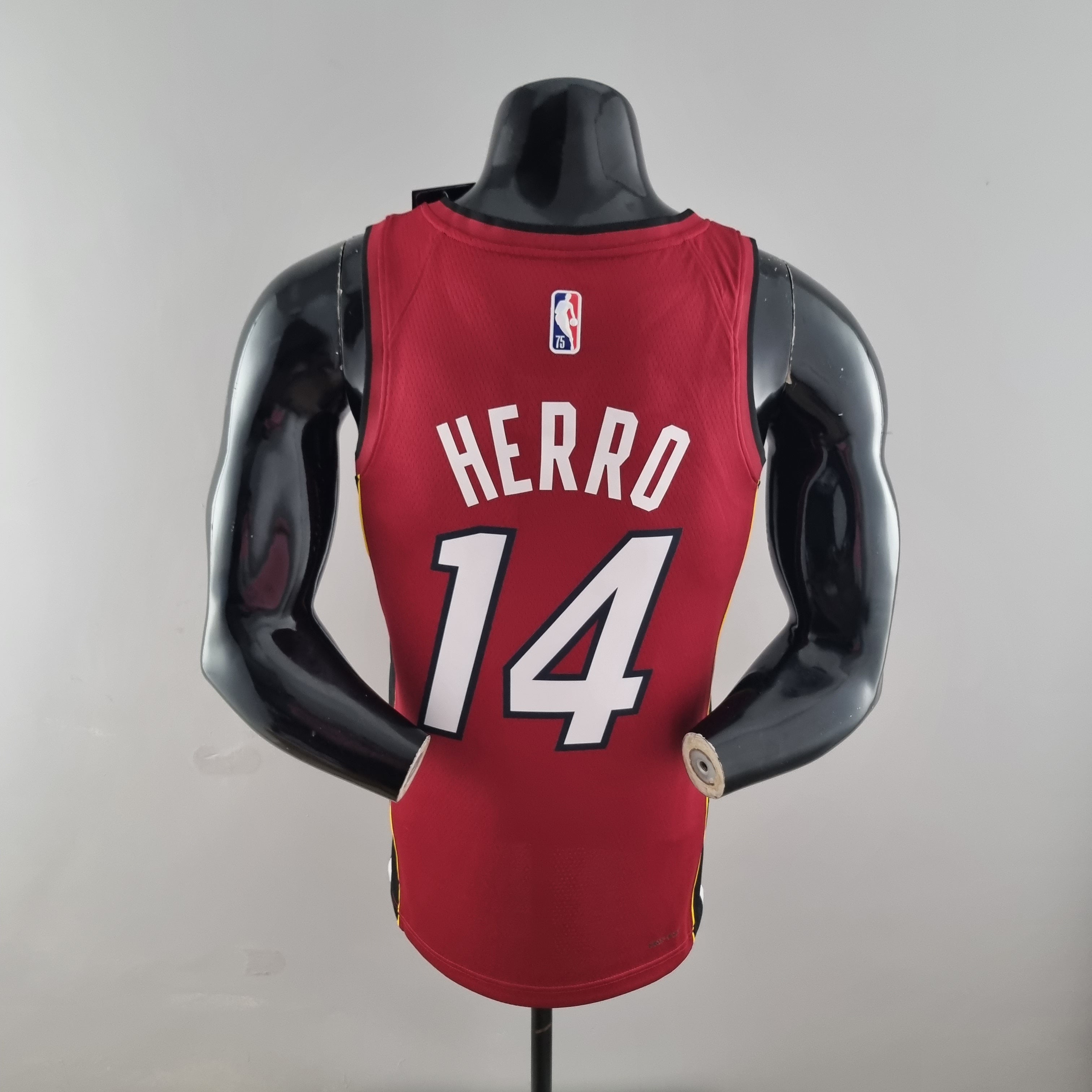 Camisa NBA Miami Heat #14 Herro - 75° Aniversário Red