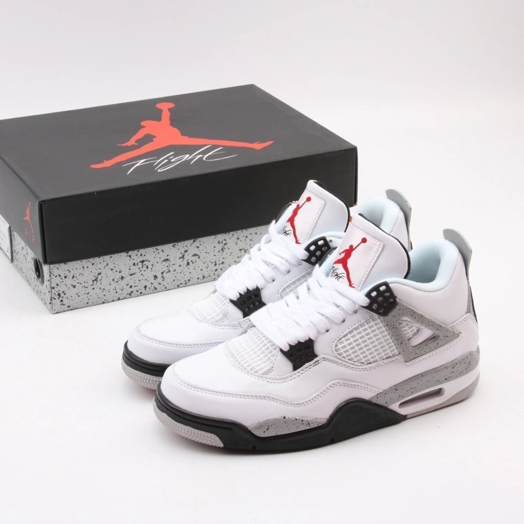 Air Jordan 4 Retro - White Cement