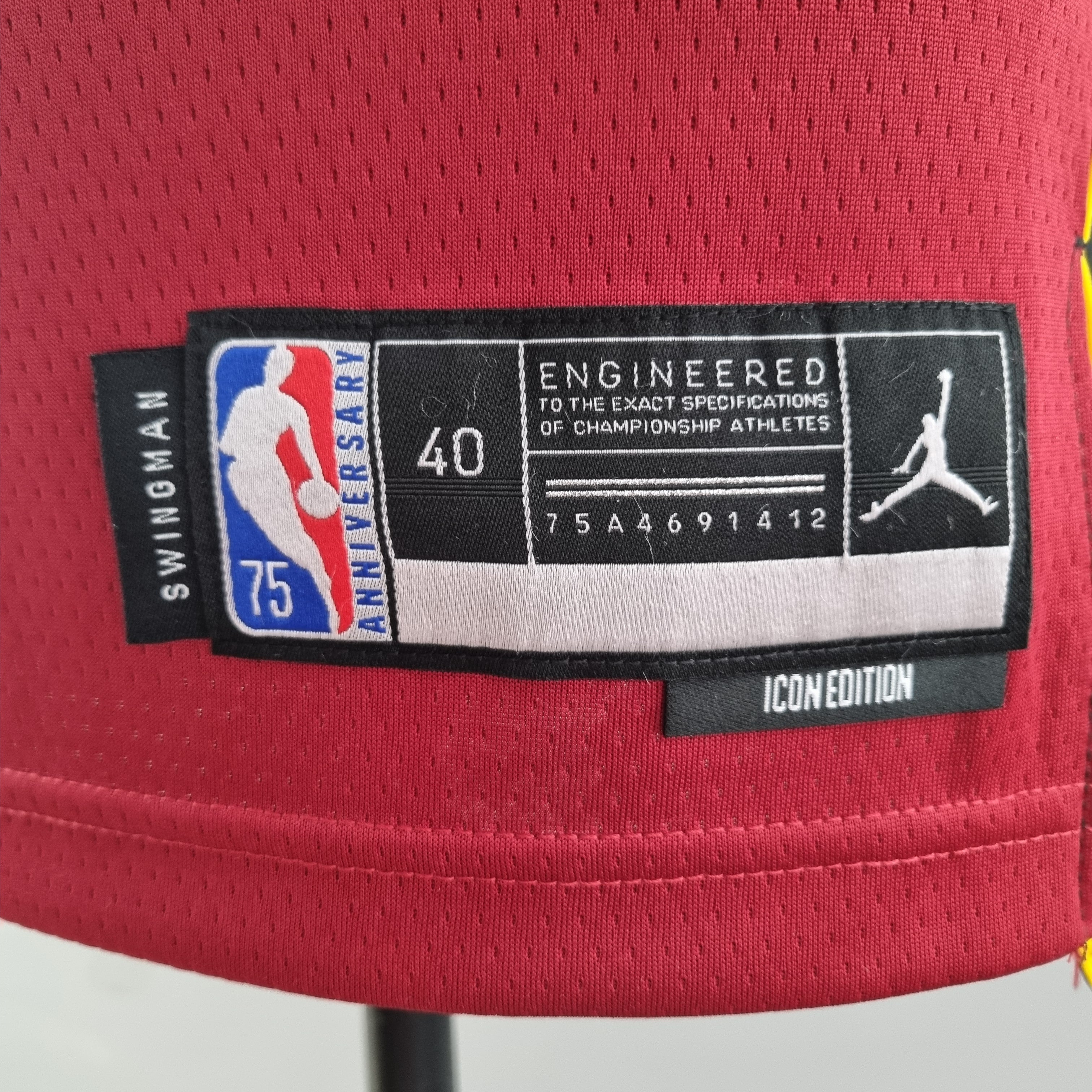 Camisa NBA Miami Heat #14 Herro - 75° Aniversário Red