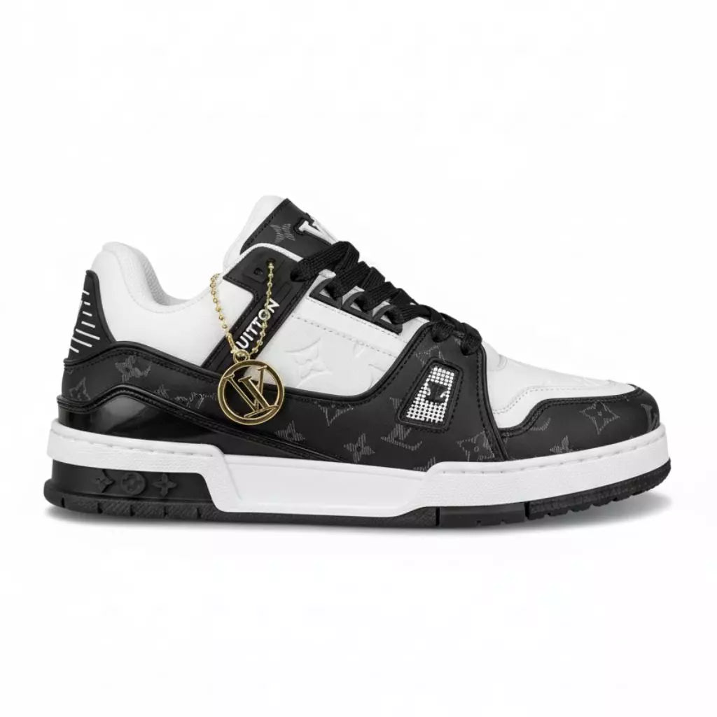 LV Trainer 'Preto/Branco' 1854 customizado