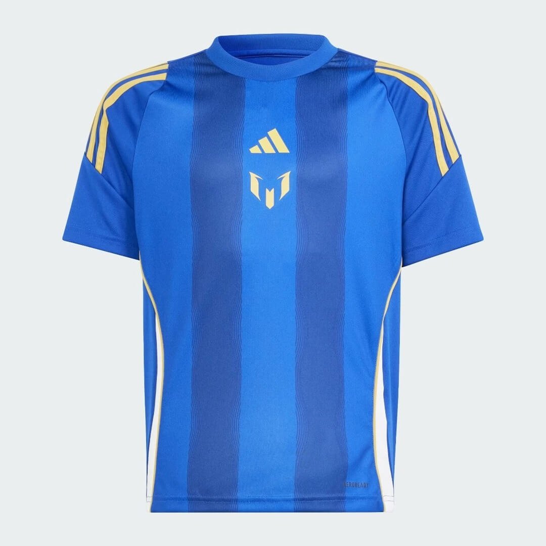 Camisa Adidas X Messi “Spark Gen10s” 2024/25 Torcedor Masculino - Azul Royal