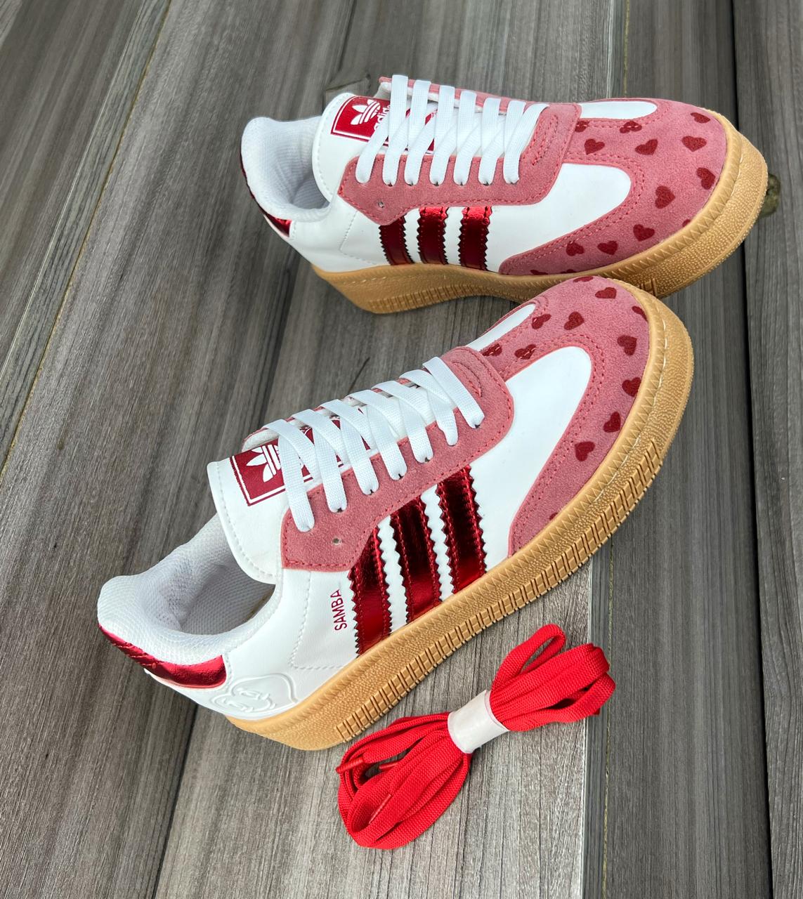 Adidas Samba Suela Alta LOVE