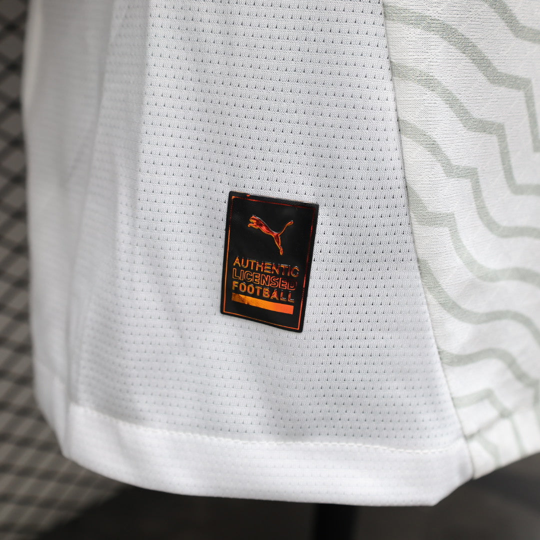 Camisa Al-Nassr Away 2024/25 Jogador Adidas Masculino - Branca e Azul