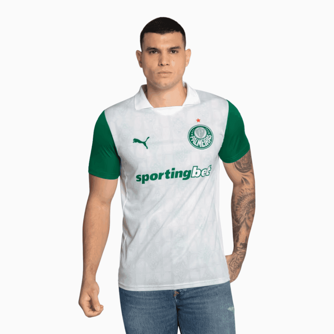 Camisa Puma Palmeiras 2025/26 II- Richard Rios N° 8