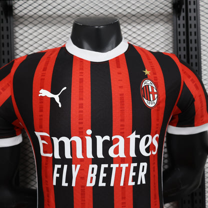 CAMISETA MILAN I 25/26 HOMBRE (VERSIÓN JUGADOR)