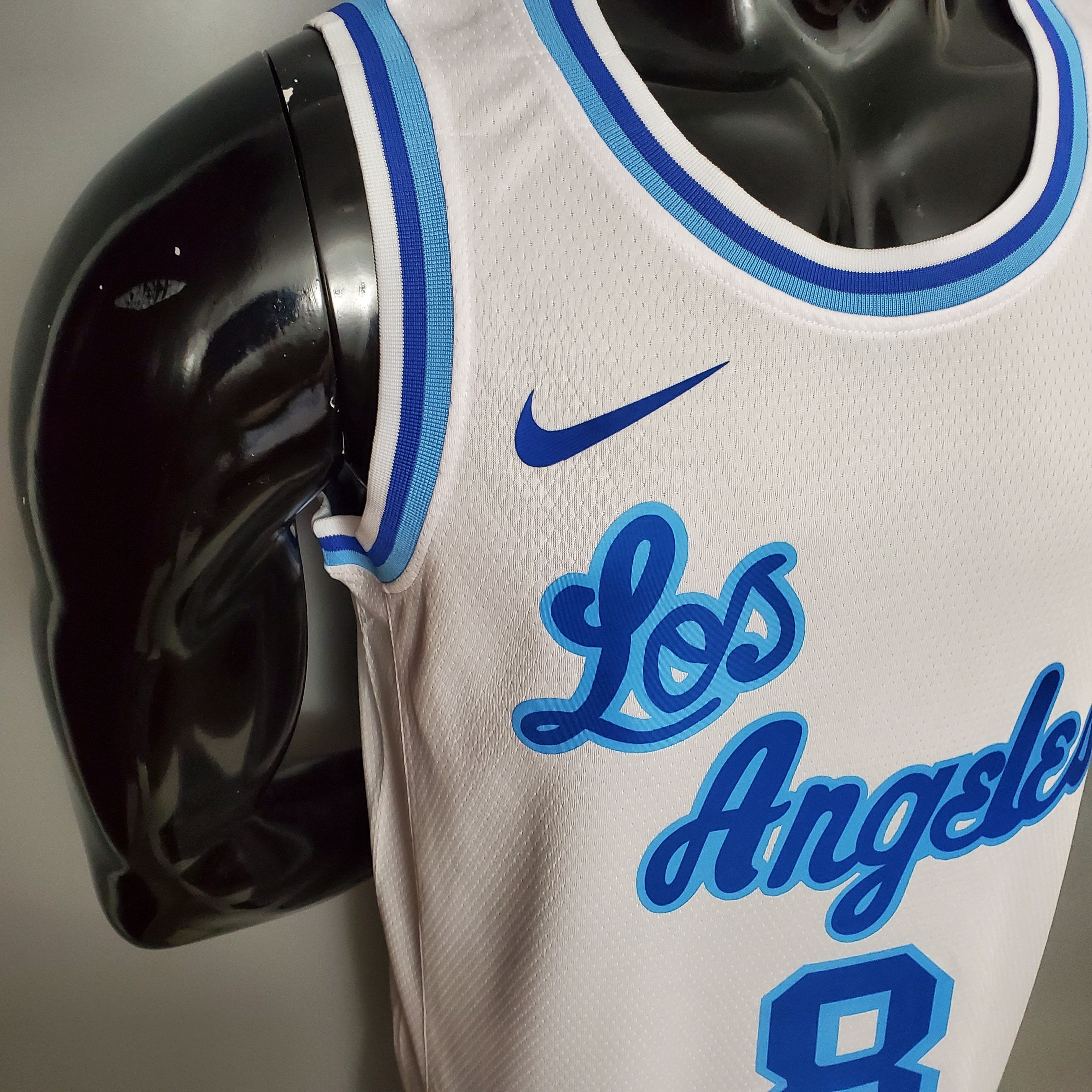 Camisa NBA Lakers #8 Bryant Retro Night White - 23/24