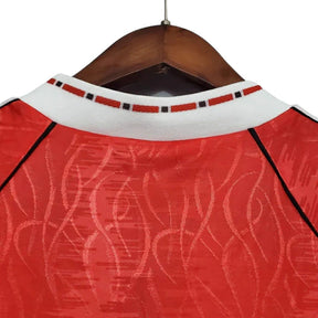 Camisa Manchester United Retrô 1990/1992 Vermelha - Adidas