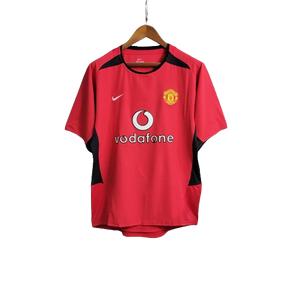 Camisa Retrô Manchester United Nike 2002/04 Vermelho