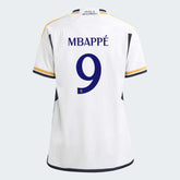 Camisa Real Madrid Home "MBAPPÉ 9" 2023/24 Torcedor Adidas - Branco