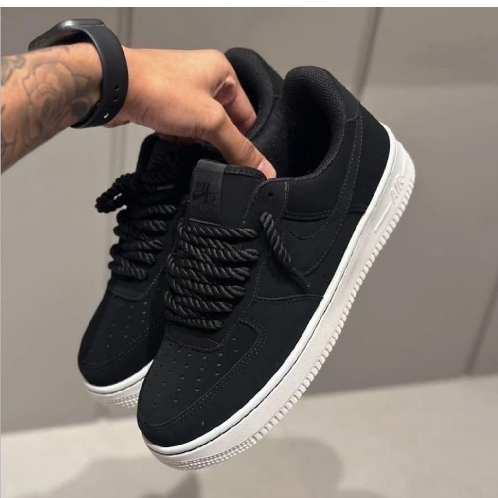NK Air Force 1 07 'Preto' Veludo