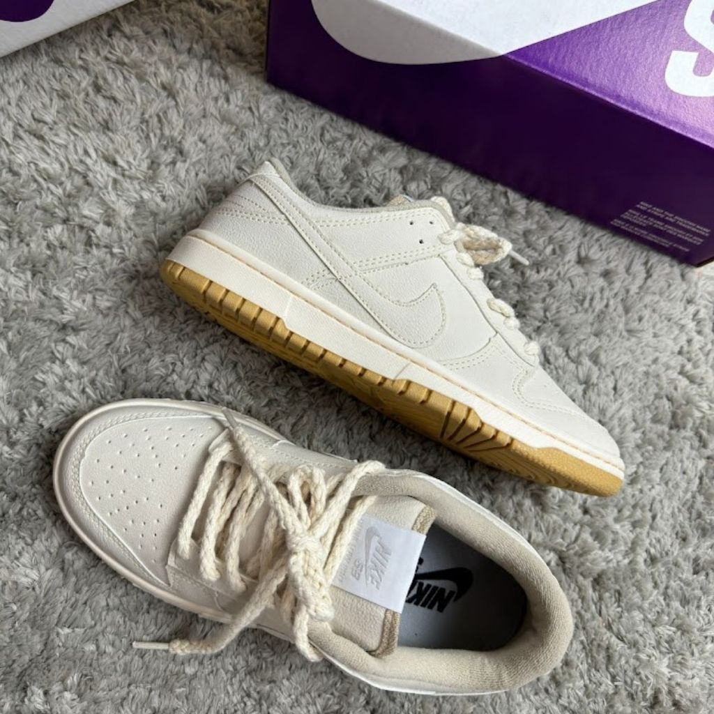 NK Dunk Low Retro Pearl "White Pale Ivory Light"