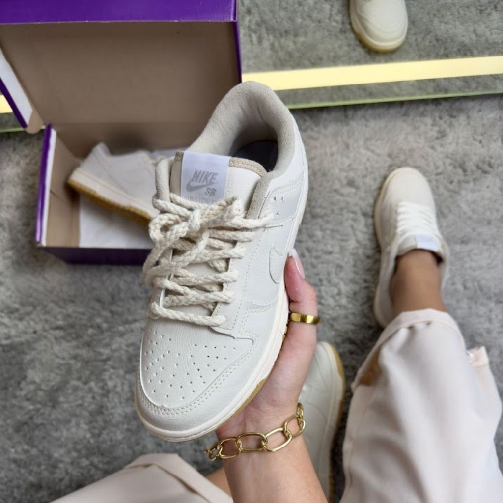 NK Dunk Low Retro Pearl "White Pale Ivory Light"