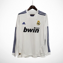 Camisa Real Madrid Titular 10/11 - Versão Retrô Manga Longa
