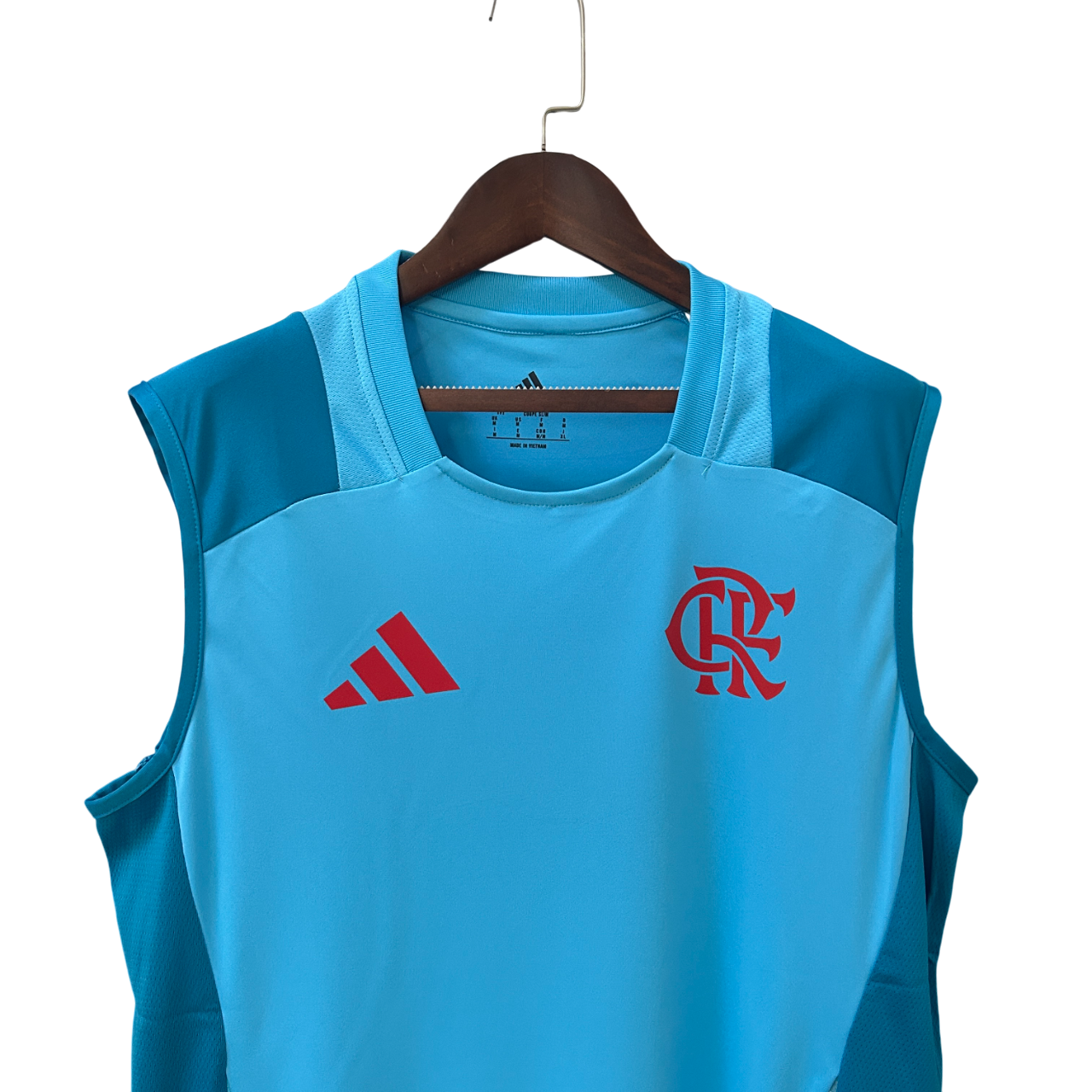 Camisa Regata Flamengo Treino 25/26 Adidas Masculina - Azul claro