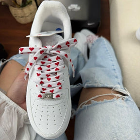 NK Air force 1 Valentine's Day "Branco/Vermelho"