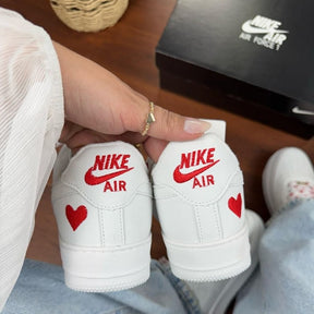 NK Air force 1 Valentine's Day "Branco/Vermelho"