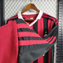 Camisa Milan Home 2009/10 - Versão Retrô Manga Longa