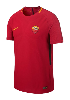 Camisa Retrô Roma I Nike 2017/18 Masculino Vermelho