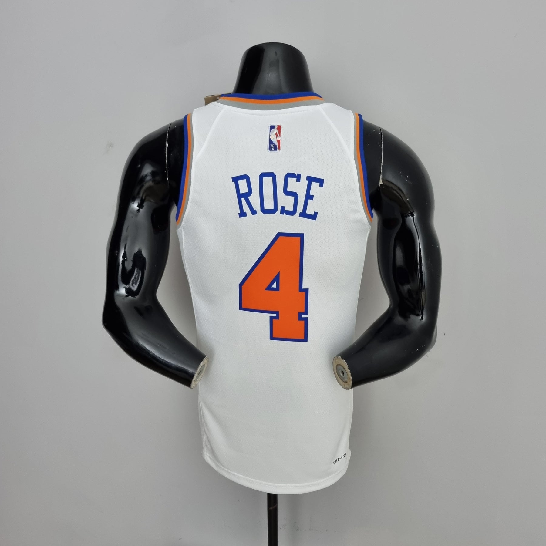 Camisa NBA NY Knicks #4 Rose - 75° Aniversário White