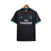 Camisa Retrô Real Madrid 2017/18 II Adidas Torcedor Preto