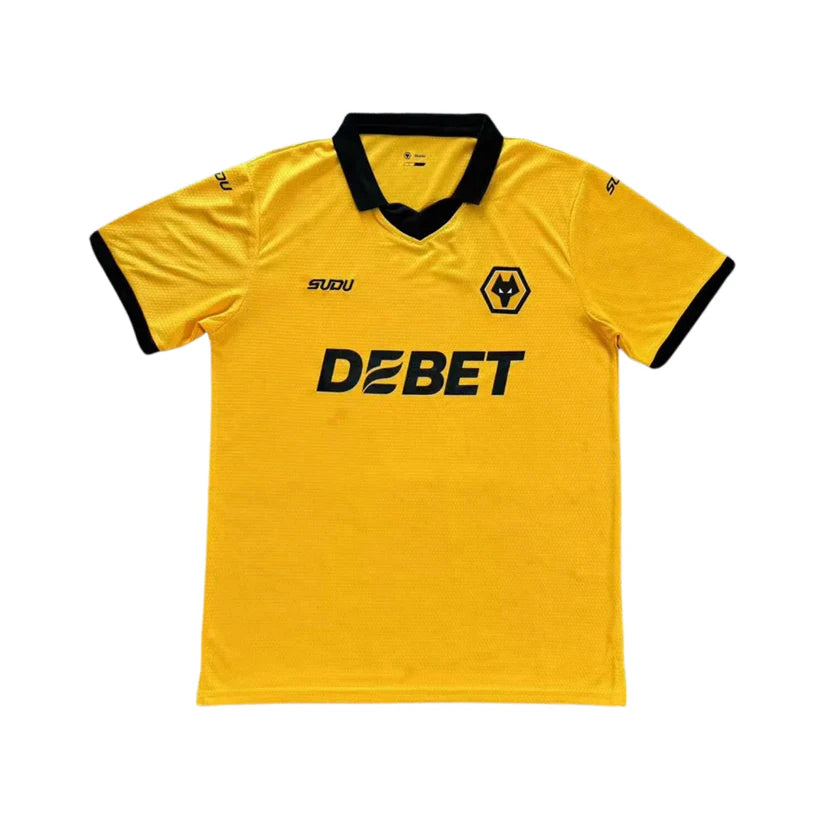 Camisa Wolverhampton Home 25/26 s/n° Torcedor Sudu Masculina - Amarela