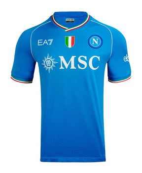 Camisa Napoli Home I 23/24 Kappa - Azul