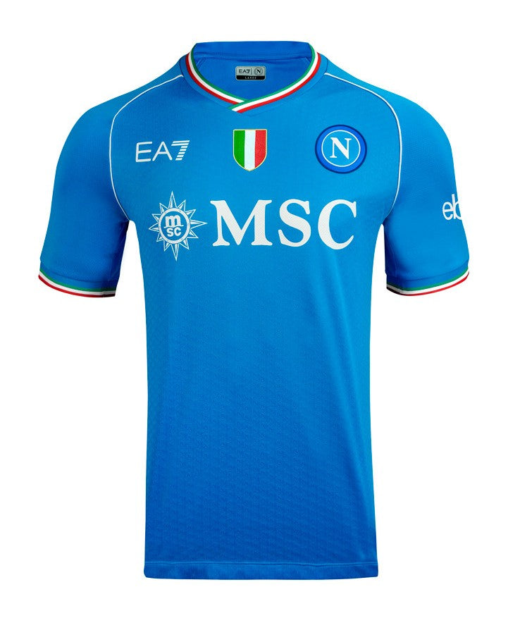 Camisa Napoli Home I 23/24 Kappa - Azul