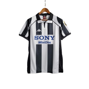 Camisa Retrô Juventus I Kappa 1997/98 Masculino Preto e Branco