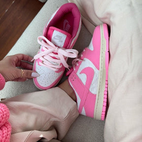 NK SB dunk X Louis Vuitton "Rosa/Branco"