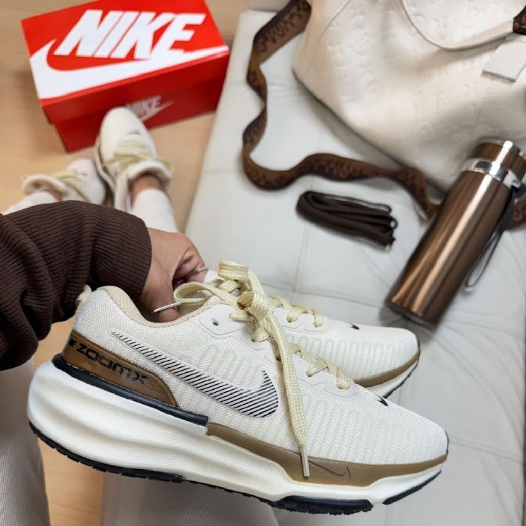 NK Zoom X Invincible Run 3 - Branco/Bege