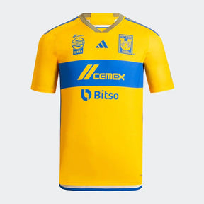 Camisa Tigres I 23/24 Adidas - Amarelo