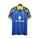 Camisa Retrô Parma Puma 1995/97 Masculino Azul e Amarelo