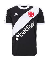 Camisa Vasco da Gama 24/25 Home Kappa Torcedor - Preta