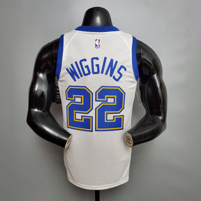 Camisa NBA Golden State Warriors #22 Wiggin - Retro White