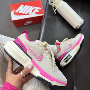 NK Zoom X Invincible Run 3 - Branco/Rosa