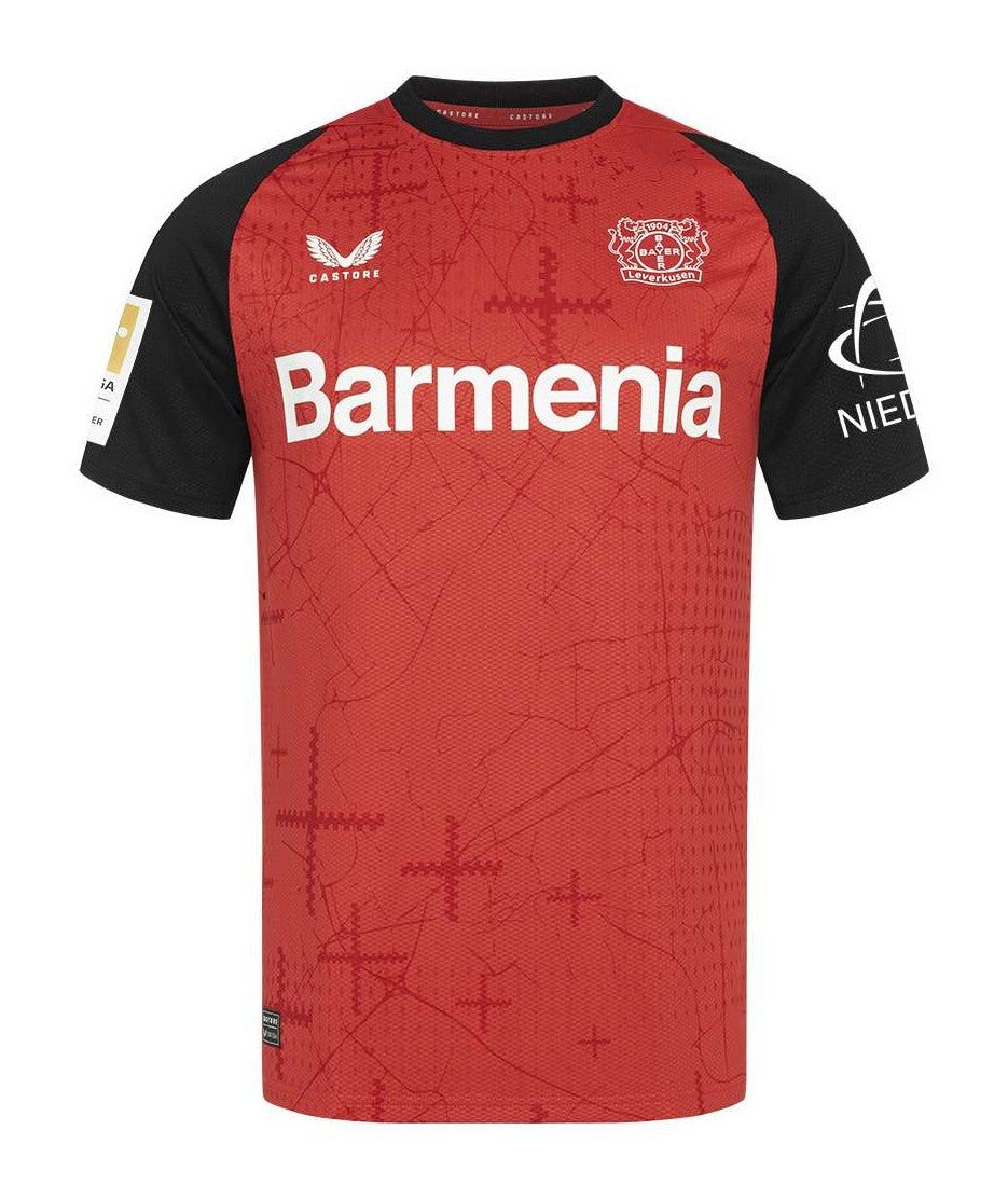 Camisa Bayer Leverkusen Home 24/25 - Vermelha