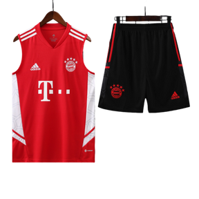 Conjunto Regata FC Bayern 23/24 Adidas - Vermelho
