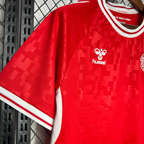Camisa Seleção Dinamarca 24/25 - Home - Vermelha