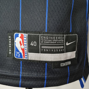 Camisa NBA Orlando Magic #1 McGrady  - 75° Aniversário Black