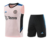 Kit de treino Manchester United 23/24 - Rosa I