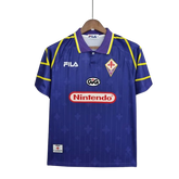 Camisa Retrô Fiorentina I Fila 1997/98 Masculino Roxo