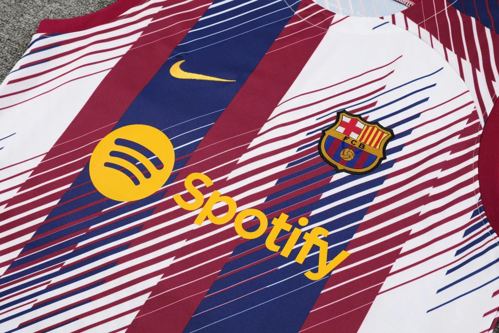 Conjunto Regata Barcelona 23/24 Nike - Branco