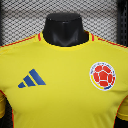 CAMISETA COLOMBIA I  2025 HOMBRE (VERSIÓN JUGADOR)