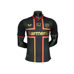 Camisa Bayer Leverkusen 24/25 - Preto