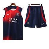 Conjunto Regata PSG 23/24 Nike - Azul+Vermelho