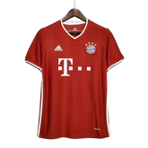 Camisa Retrô Bayern de Munique I Home 2020/21 Masculina Vermelha