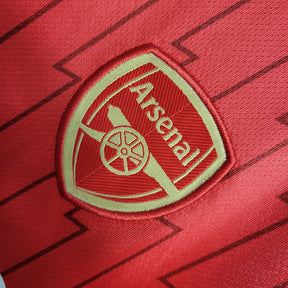 Kit Infantil Arsenal 23/24 Adidas - Vermelho/Branco
