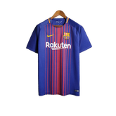 Camisa Retrô Barcelona I Home 2017/18 Nike Masculino Azul Grená