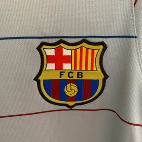 Camisa Retrô Barcelona Nike 2003/04 Masculino Cinza